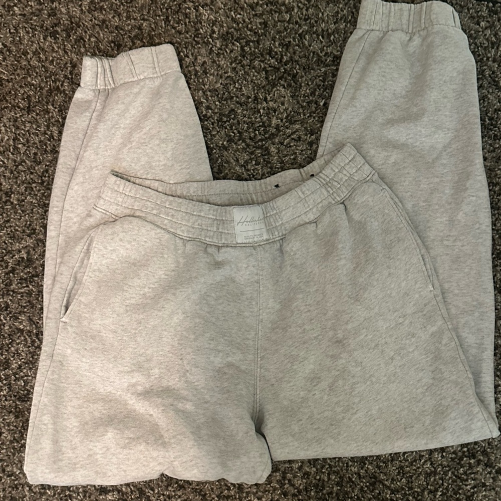 hollister high rise sweats